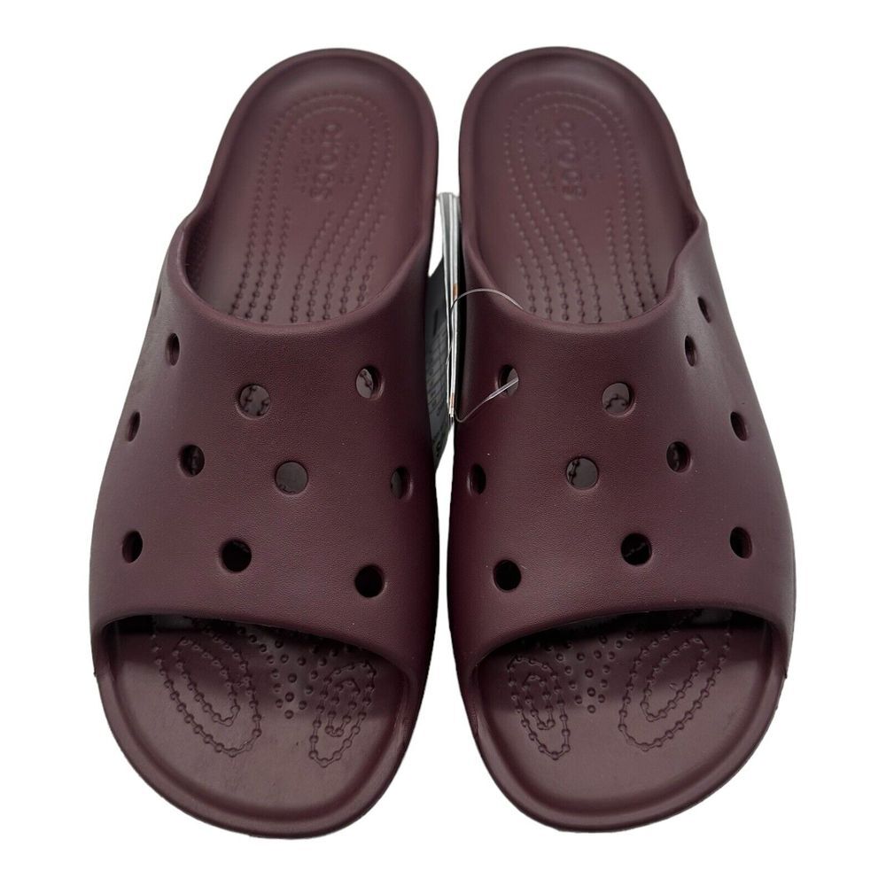 CROCS Women's Sandals in Rich Maroon - Picture 4 of 7